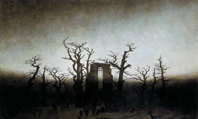 Caspar David Friedrich The Abbey in the Oakwood